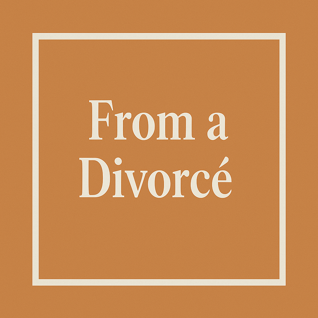 From a Divorcé cover